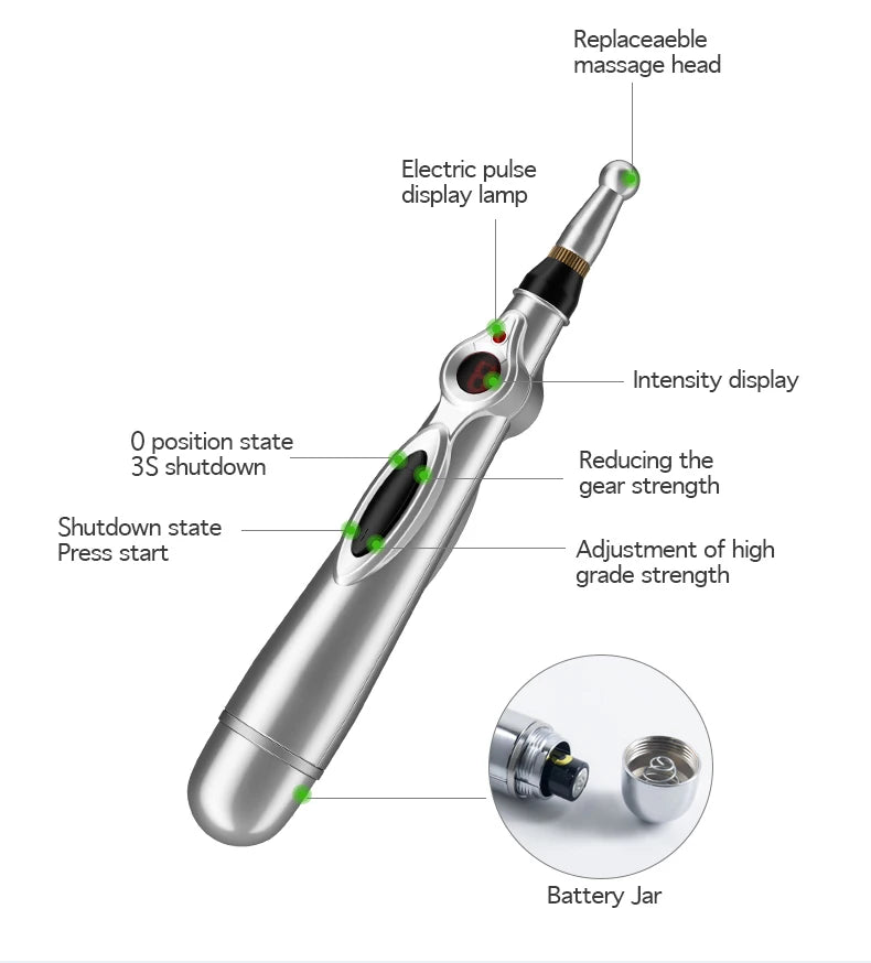 Electric Acupuncture Point Massage Pen