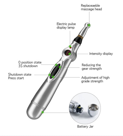 Electric Acupuncture Point Massage Pen